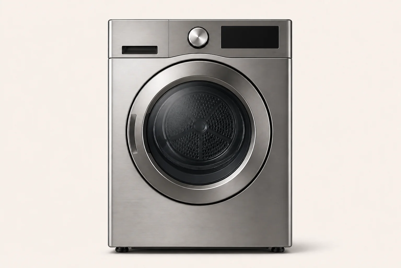 Residential dryer in a home laundry setting