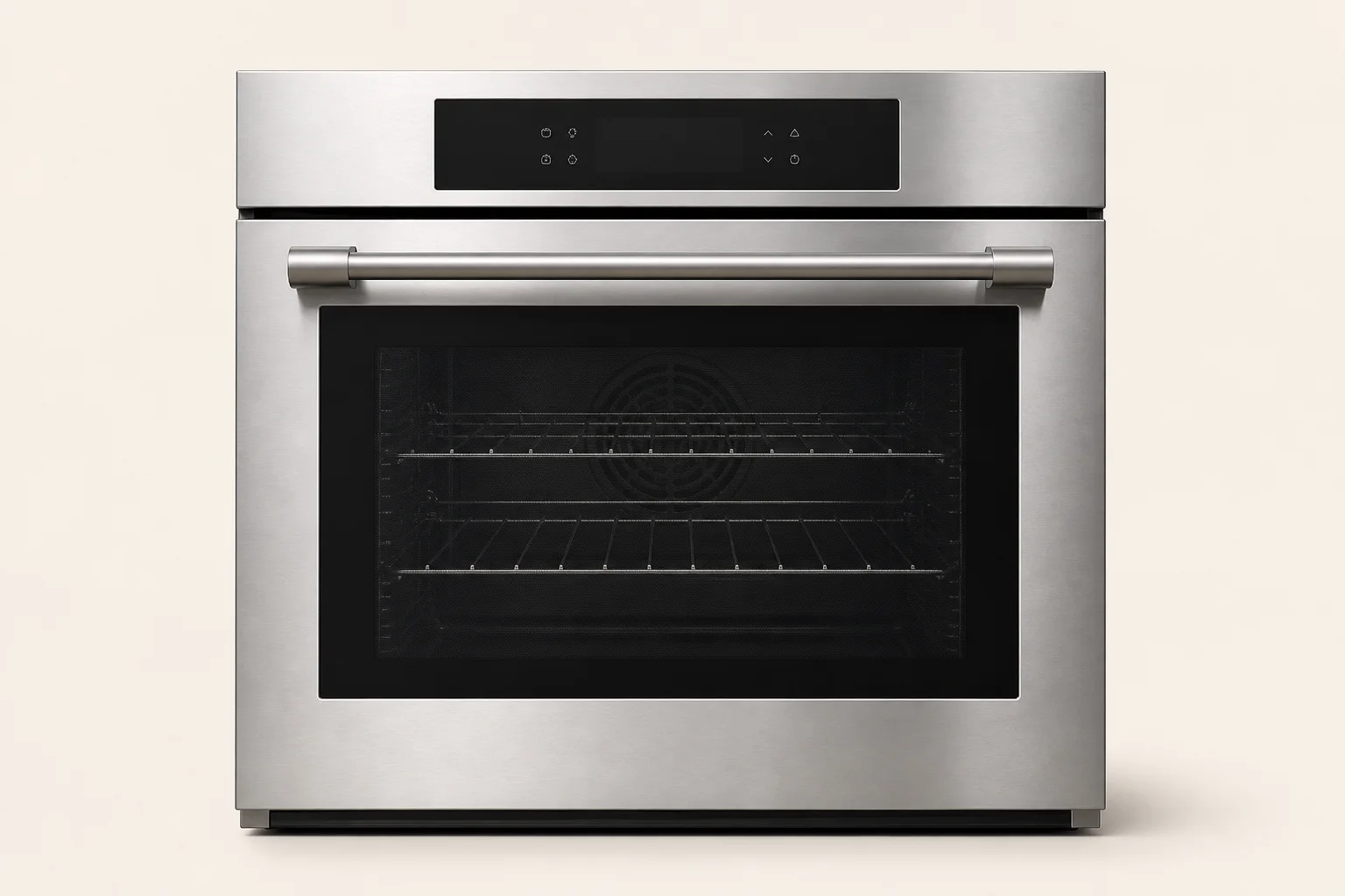 Stainless wall oven